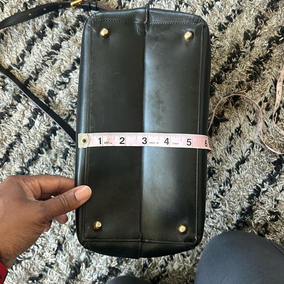 Loewe Black Leather Papelle Bag - Picture 13 of 16